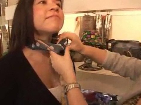 How To Tie A Silk Scarf