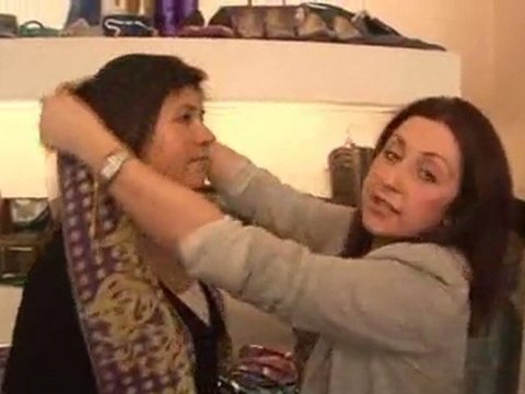 How To Tie A Long Scarf