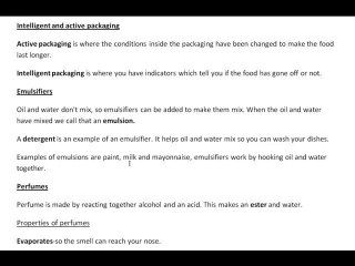 Revision guide C1 chem part 1 of 2