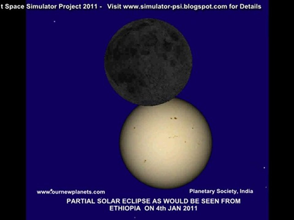 4th Jan 2011 Eclipse ETHIOPIA