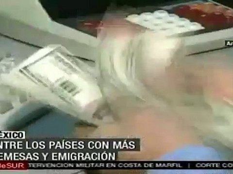 México entre los países con más remesas y migración