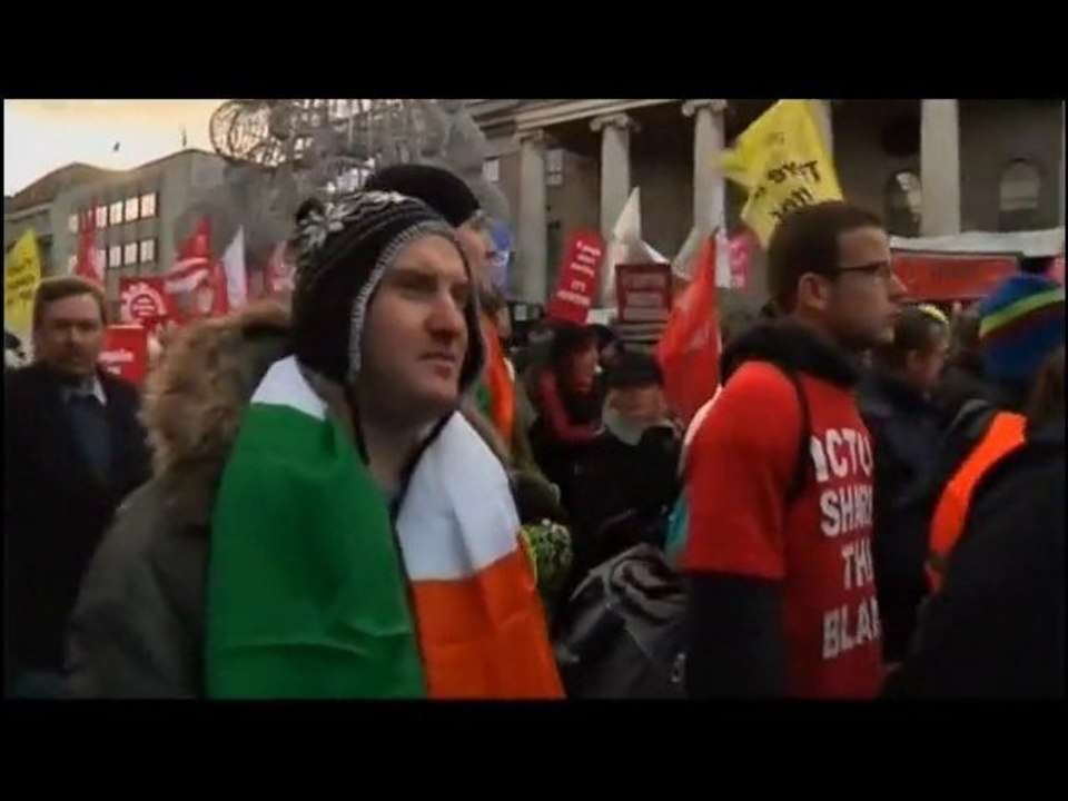 Protests In England And Dublin