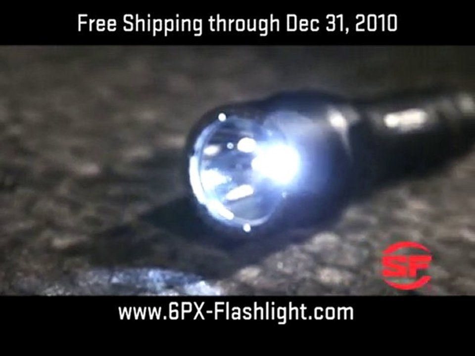 High Output Flashlight – Trust the 6PX Tactical