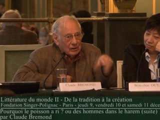 Pourquoi le poisson a ri ? ... Claude Bremond
