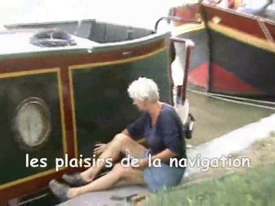 Castelnaudary dans l'Aude, le port sur le Canal du Midi