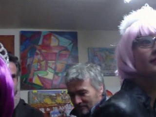 Visite de L’épicier d'art avec nos correspondantes russes