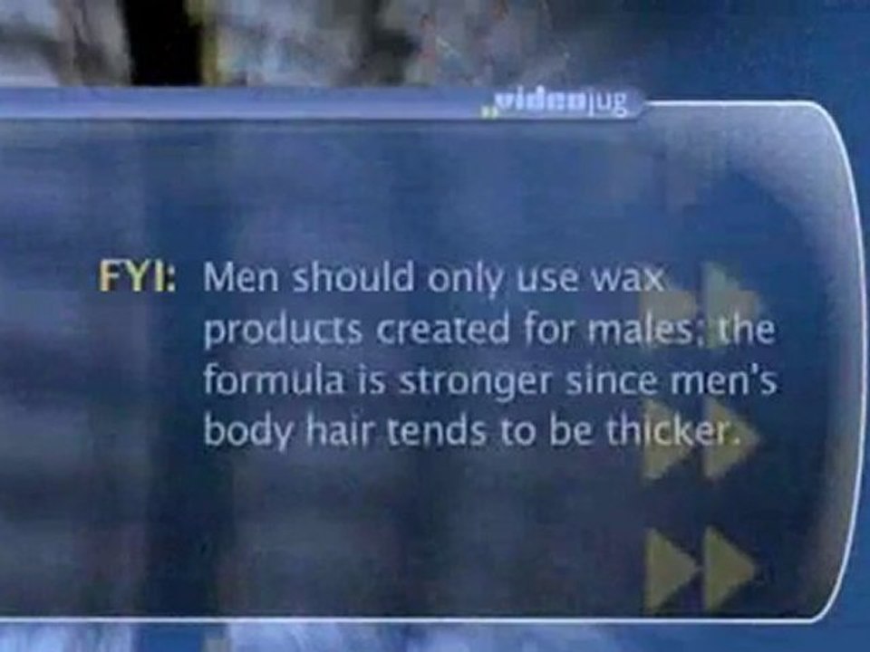 Hair Removal Tips For Men : Do men need unique waxing or sugaring products?