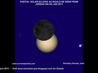 4th Jan 2011 Eclipse JORDAN - 4 يناير 2011 الكسوف