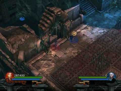 WT Lara croft gardien light 03 Des araignées et un T rex !