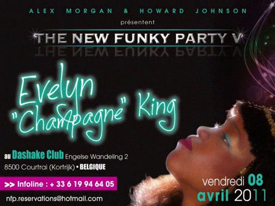 Evelyn Champagne King Live In Belgium - 08.04.2011 !!