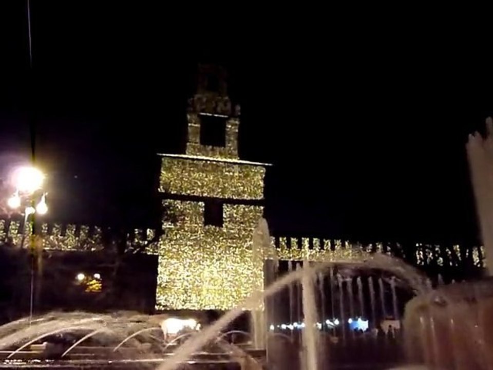 Juegos de luces en una fachada