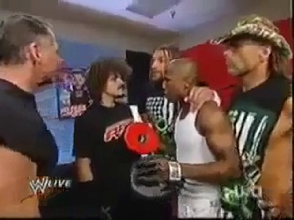 DX funny Moment with Floyd Mayweather,Carlito and Vince