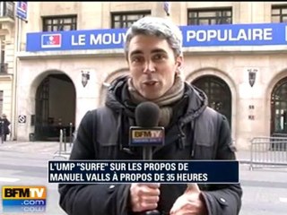 Le dossier des 35h agite aussi l’UMP