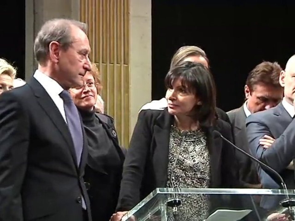 Voeux pour l'année 2011 - Anne Hidalgo et Bertrand Delanoë
