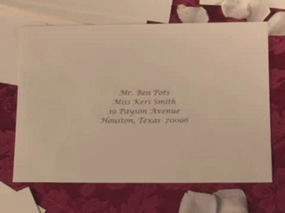 How To Address Your Wedding Invitation For Unmarried Couples Who Live Together : How do I address my invitation for unmarried couples who live together?