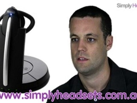 Plantronics CS70N Wireless Noise Cancelling Headset Video Ov