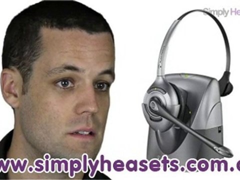 Plantronics CS60 Wireless Headset System Video Overview
