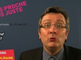 voeux de Bertrand Ringot, candidat aux élections cantonales