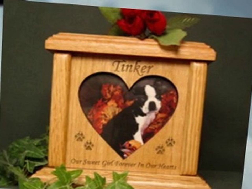 Framed Photo Series Heart Urns