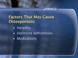 How To Recognize The Primary Risk Factors For Osteoporosis : What are the primary risk factors for osteoporosis?