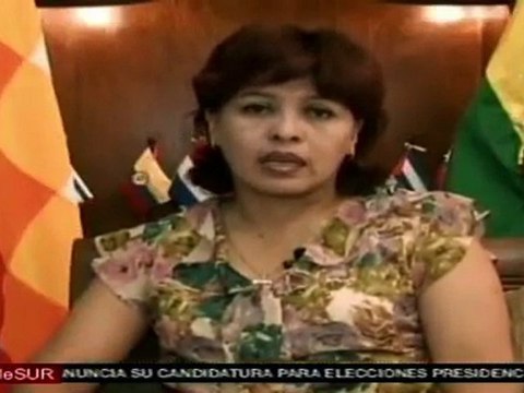 Ministra boliviana se encuentra en Paraguay por caso Cossío