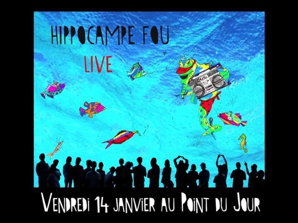 HIPPOCAMPE FOU se prépare pour son AQUASHOW