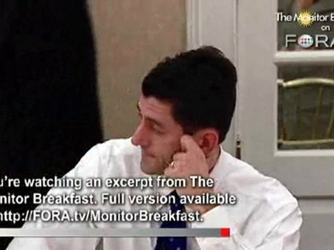 Rep. Paul Ryan on Obama Admin: 'They Don't Talk to Us'