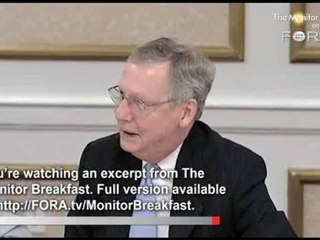 McConnell Hopeful Obama a 'Born Again Moderate' After Nov