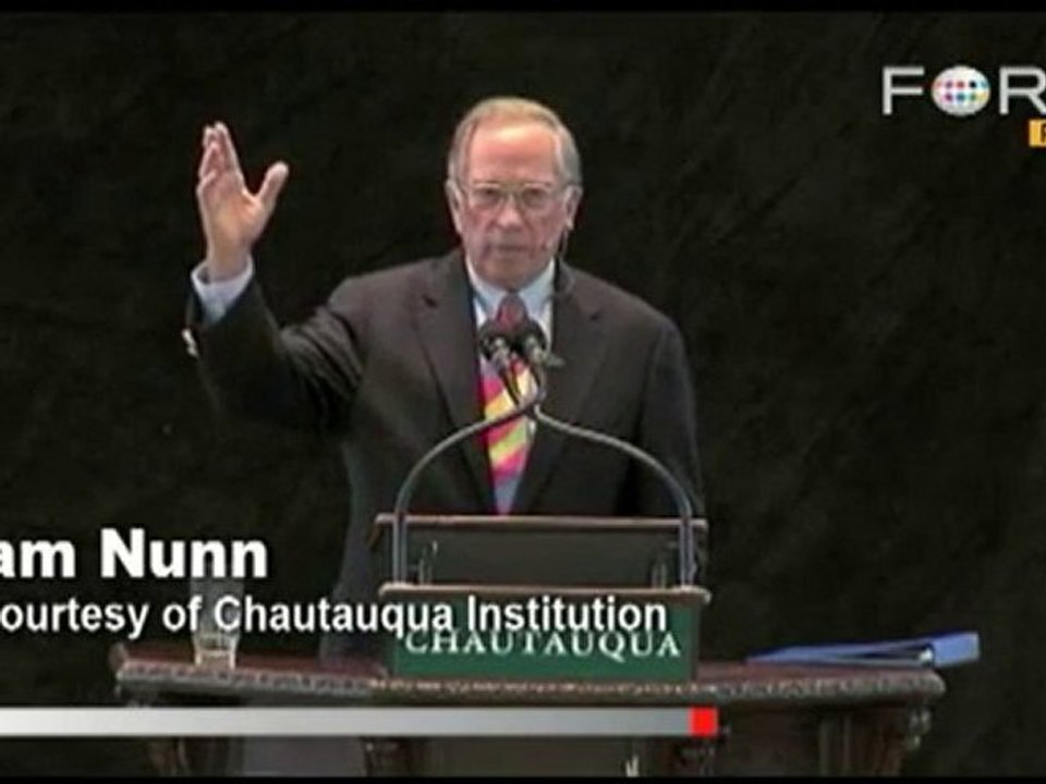 Sam Nunn: Sanctions Alone Won't Curb Iran's Nuclear Drive