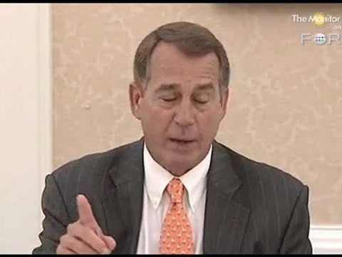 Minority Leader Boehner Says Don't Dismiss the Tea Party