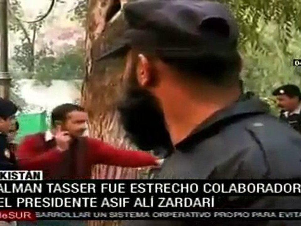 Guardia asesina a gobernador en Pakistán