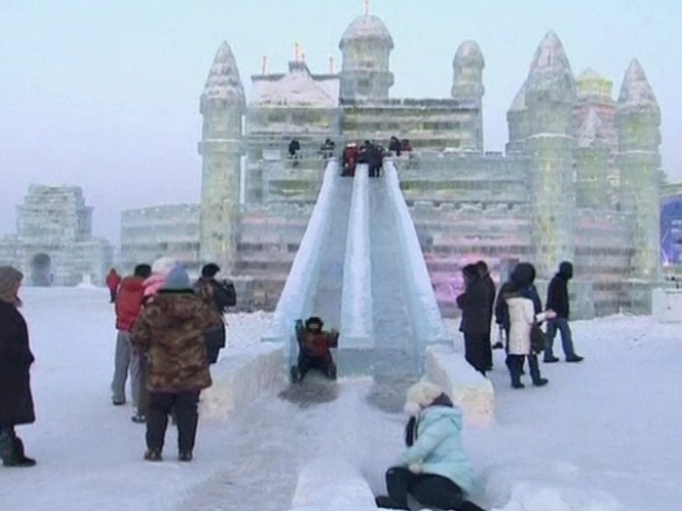 Harbin Snow and Ice Festival Opens