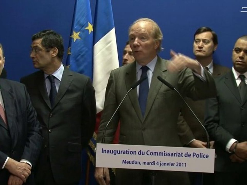 Inauguration du commissariat de Meudon