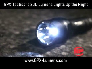 Brightest LED Flashlight Lumens – the 6PX Tactical Delivers