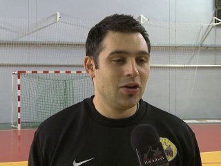 J. Roussel "S'imposer une rigueur collective" (Aix Handball)