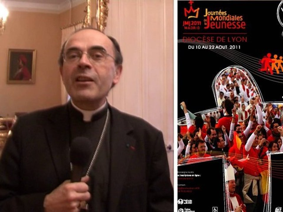 Invitation de Mgr Barbarin au pélé du Puy et aux JMJ 2011