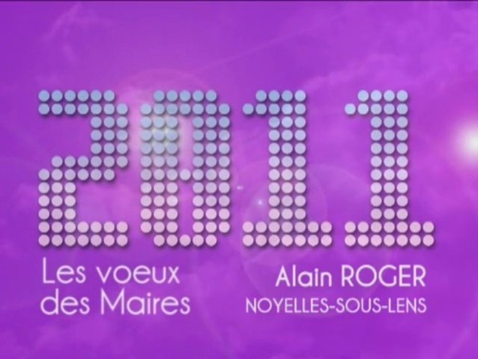 Voeux des Maires 2011 - Noyelles sous Lens