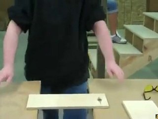 Comment casser une planche avec la tete