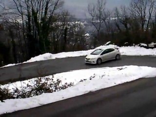 Honda Type R au Rallye Monté Carlo 2011
