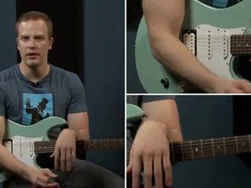 Green Day Basket Case Guitar Lesson (Part #2 of 2)