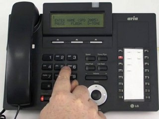 LG Aria 7024 Phone Handset – Setting SpeedDials