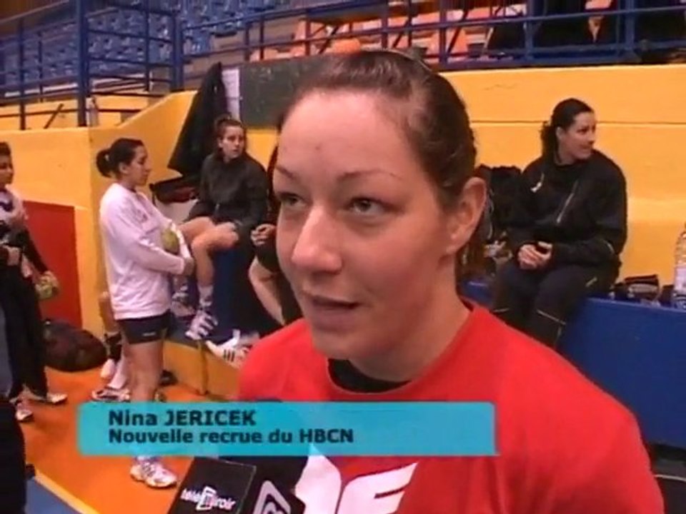Une slovène au HBC Nîmes (Handball F D1)