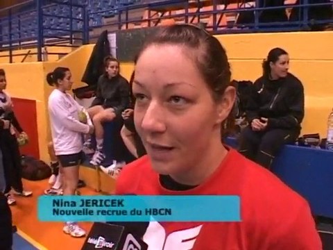 Une slovène au HBC Nîmes (Handball F D1)