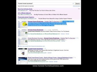 HONEST HOME BUSINESS SUCCESS