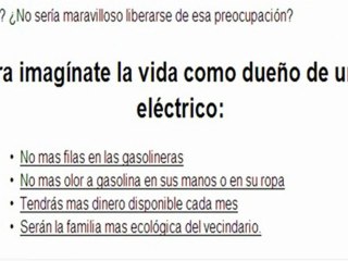 Aprenda A Convertir  Tu Carro De Gasolina A Electrico