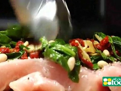 Stuffed Pork Loin with Pancetta Glaze