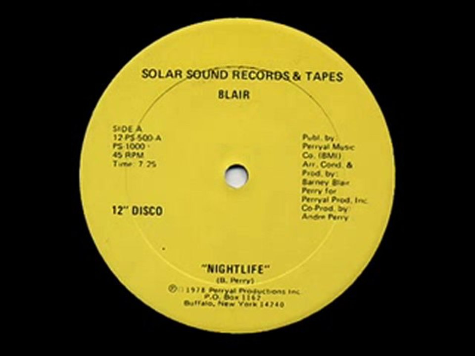 70's disco music -Blair - Nightlife 1978