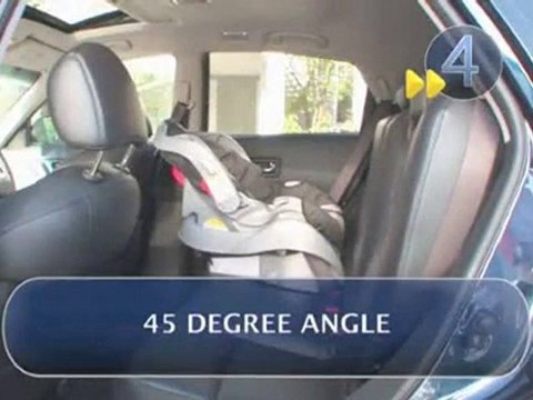 How To Install A Rear Facing Newborn Child Car Seat