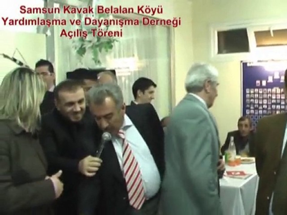 Samsun Kavak Belalan Köyü Derneği açılış Töreni2