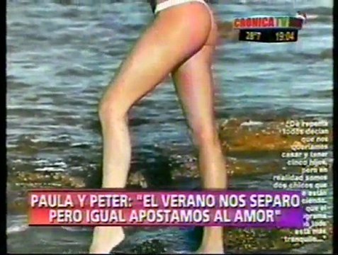 Hablan de Pedro y Paula en Crónica Tv - 05 de Enero 2011